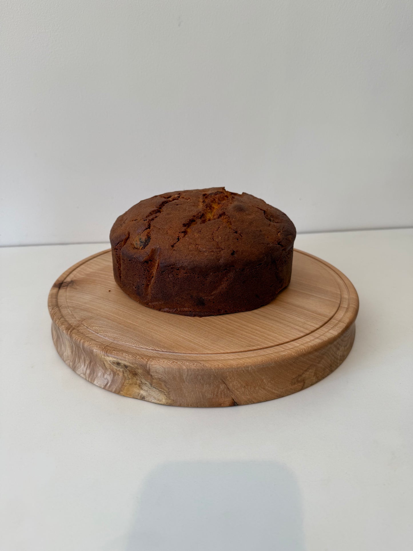 Sycamore Cheese/Cake Board with fitted cloche