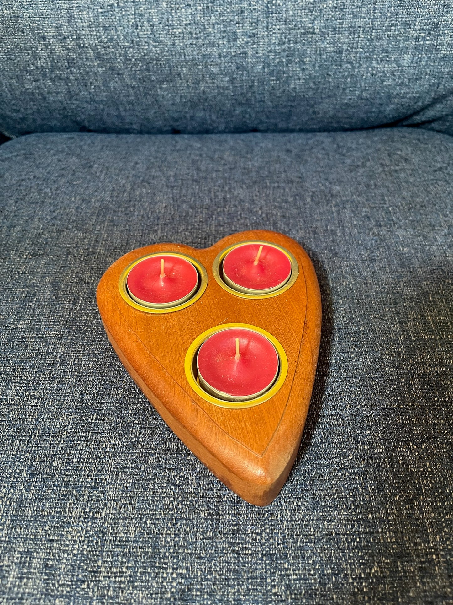 Heart Shaped Tealight Candle Holder