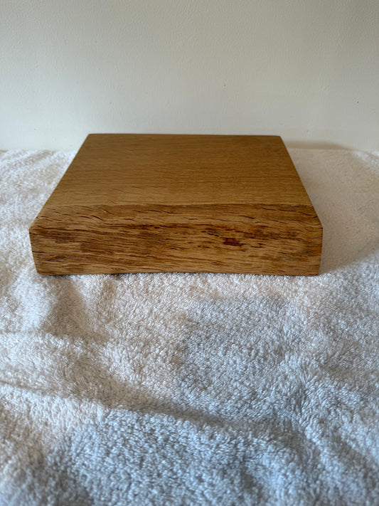 Oak Chopping Board with live edge - Small